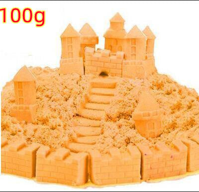 Colorful Magic Kinetic Sand Castle Play Set for Kids