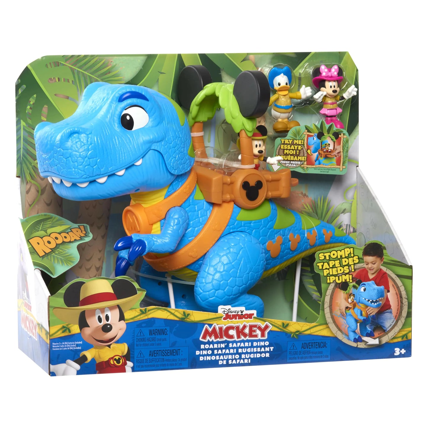 Disney Junior Mickey's Safari Dino Funhouse Set