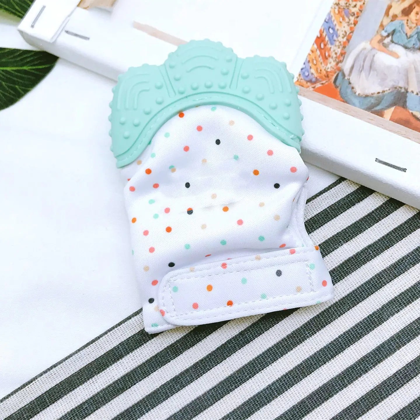 Teething Comfort Gloves and Toy Set for Toddlers