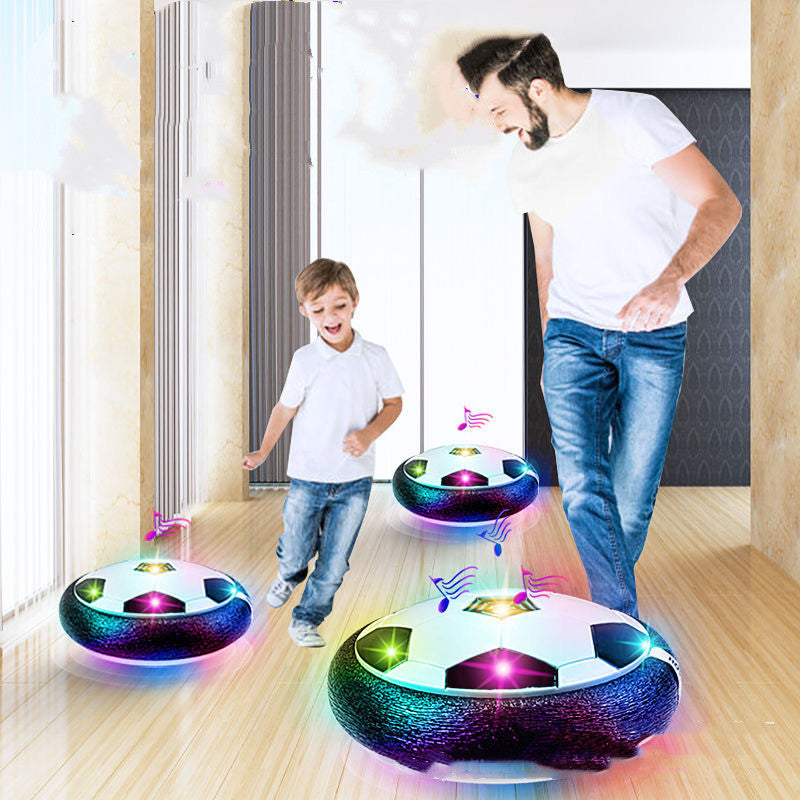 Hover Soccer Ball with Lights & Music – Indoor Air Power Toy for Kids