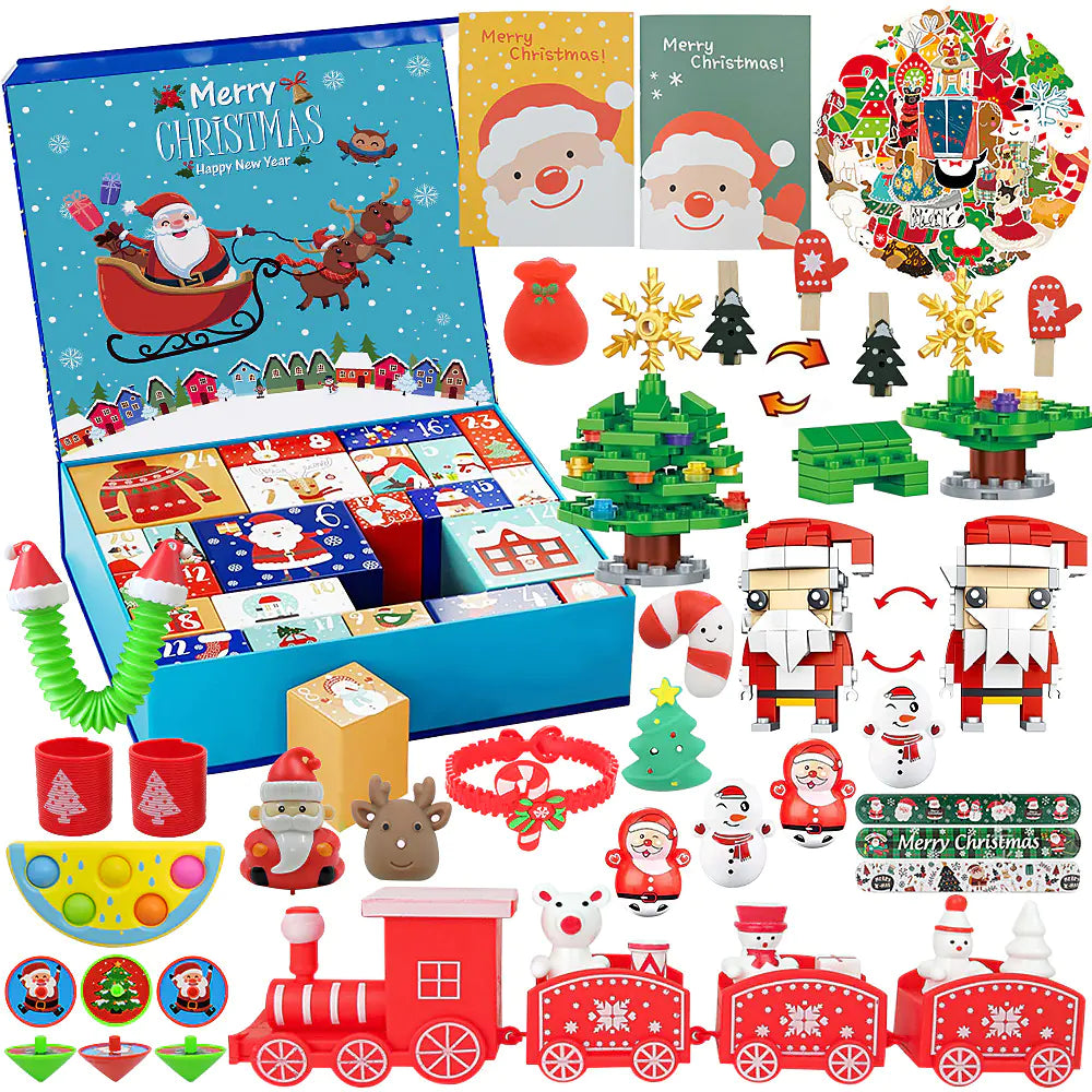 Christmas Countdown Toy Box – 24 Surprise Gifts Set