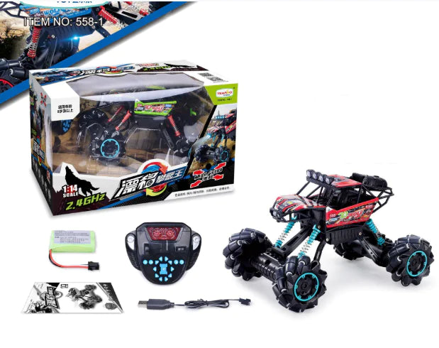 Action-Packed RC Stunt Truck for Kids