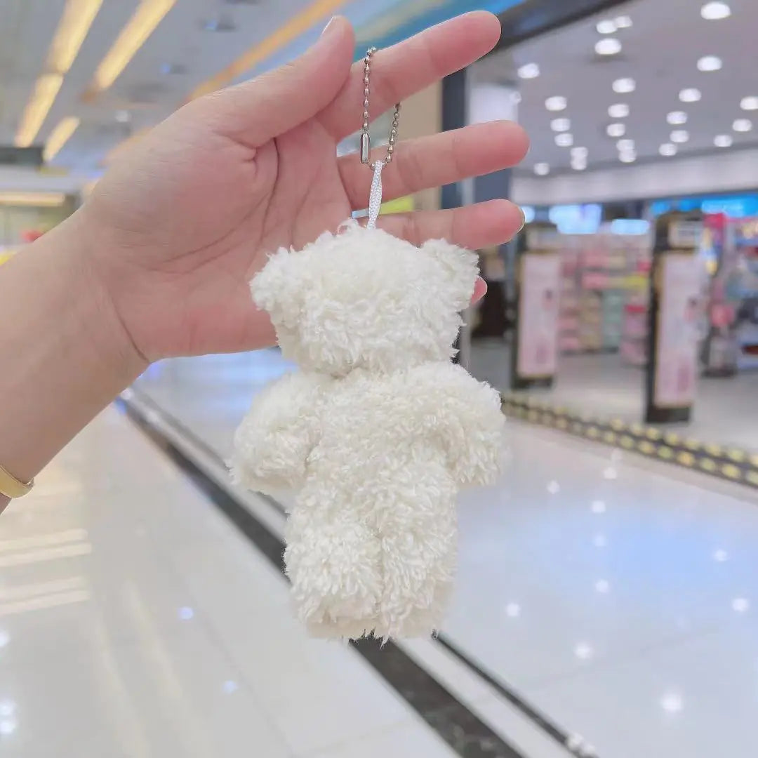 Charming Bear Plush Keychain | Soft Toy Charm