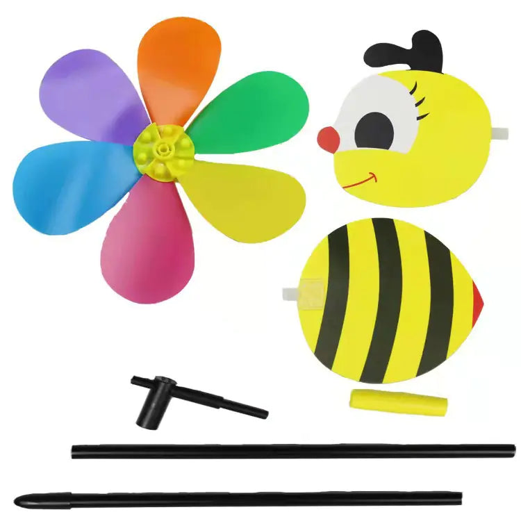 Vibrant Animal Wind Spinners - Kids' Party Favor