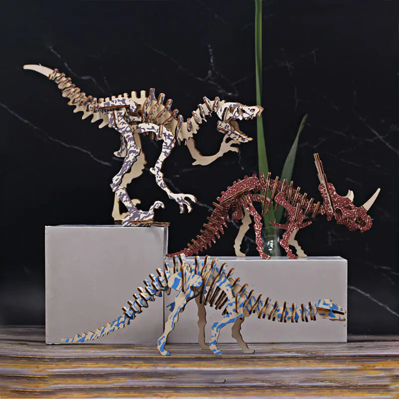 Creative Woodcraft Dinosaur Kits