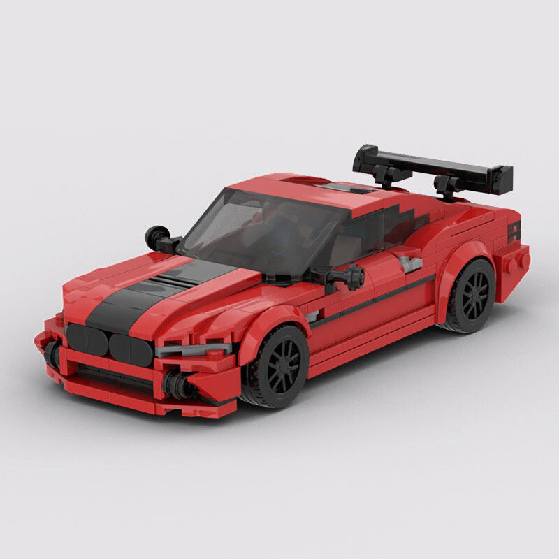 Small Particle Building Blocks Model Sports Car for Kids