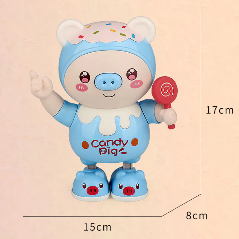 Musical Electric Candy Little Cute Piggy Toy