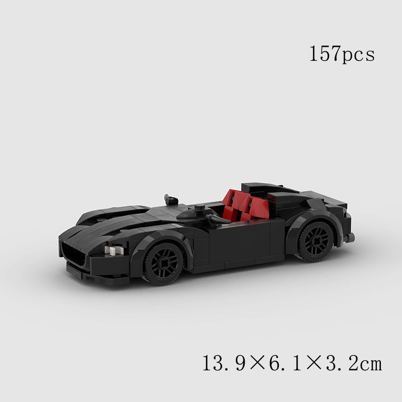 Small Particle Building Blocks Model Sports Car for Kids