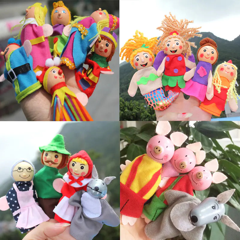 Riding Hood Storytime Finger Puppets