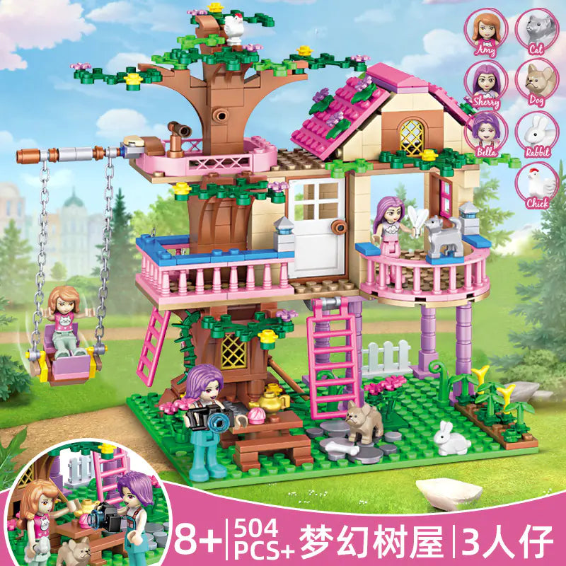 Enchanted Princess Villa Building Set
