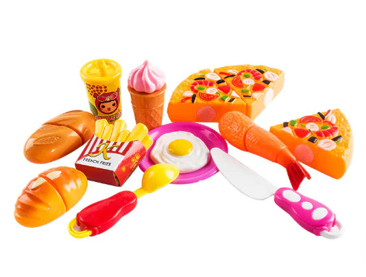 Playful Fruit Basket Toy Set