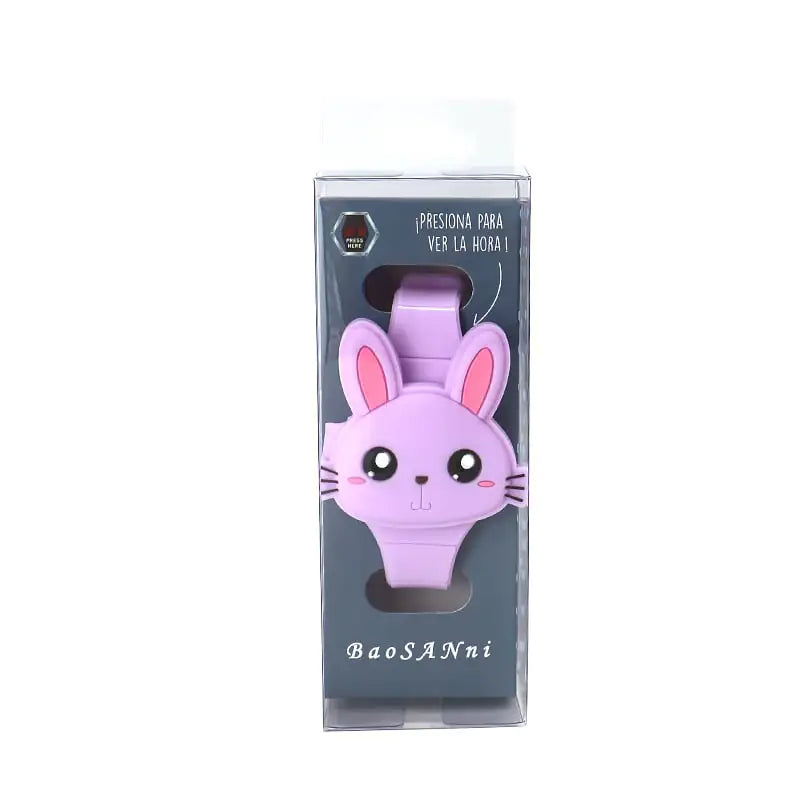Cute Bunny LED Watch & Stationery Gift Set for Kids