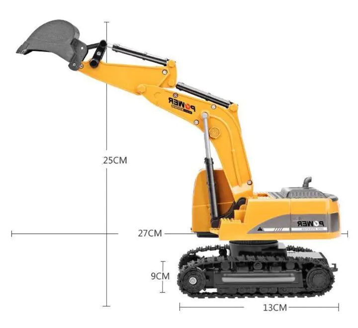 Remote Control Excavator Toy for Kids