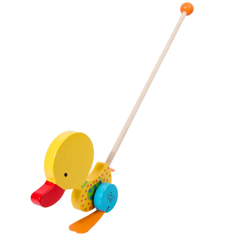 Toddler Walker Wooden Cart