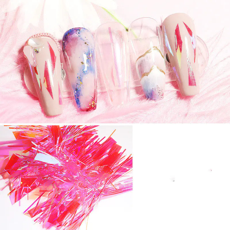 Luminous Aurora Nail Art Enhancers