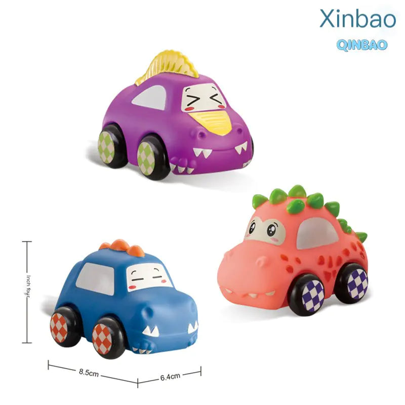 Dino Dash Soft Rubber Toy Car