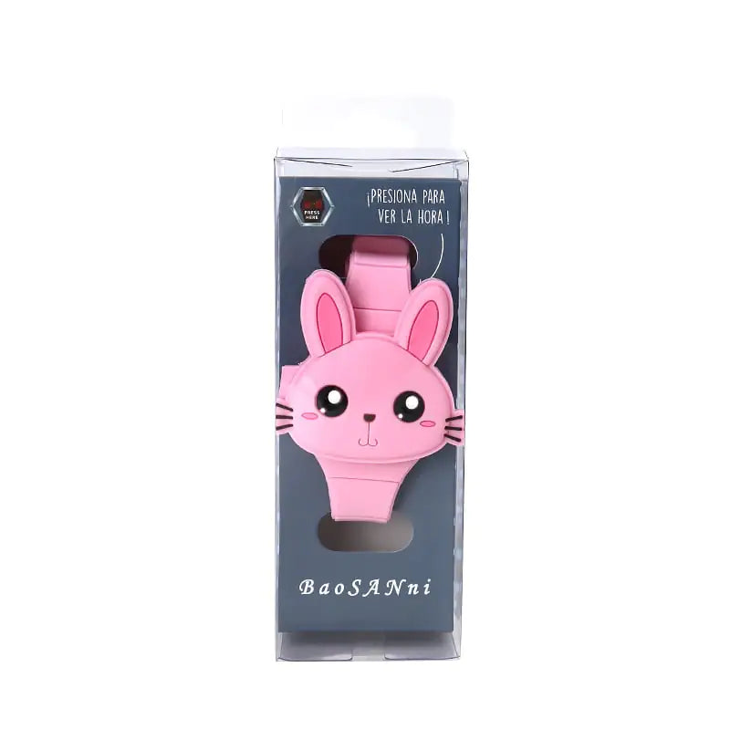 Cute Bunny LED Watch & Stationery Gift Set for Kids