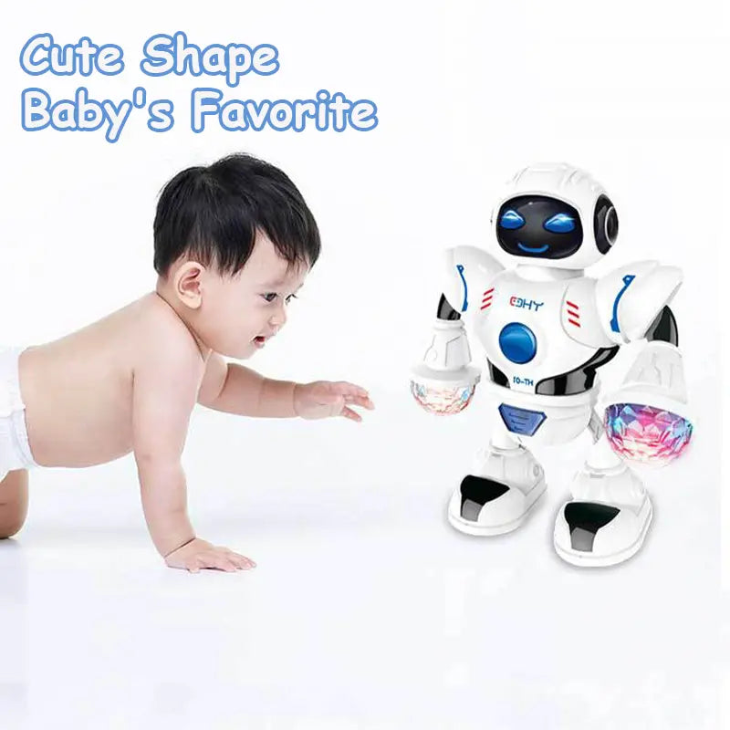 Dancing Robot Toy for Kids – Music & Lights Fun