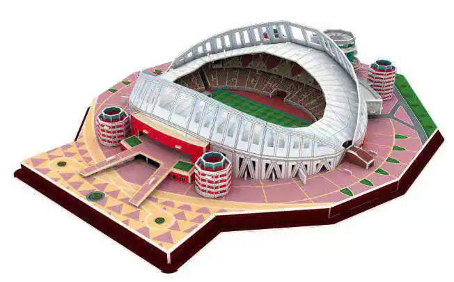 Football Stadium 3D Model Kit