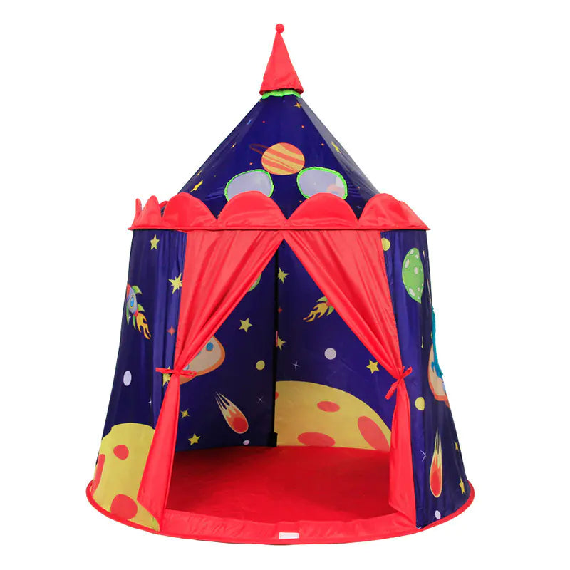 Kids Space Rocket Play Tent – Indoor Outdoor Fun