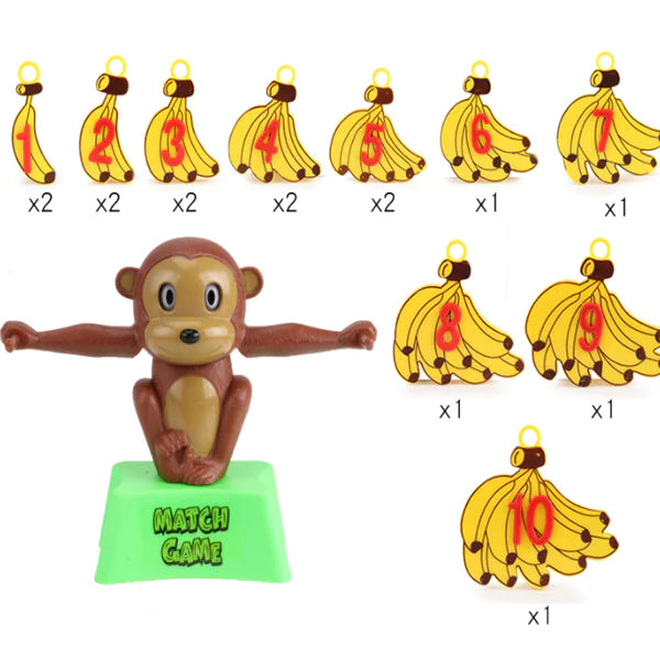 Kids' Monkey Math Balance Game