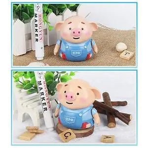 Smart Pig Robot Toy – Light, Music & Line Follow Fun