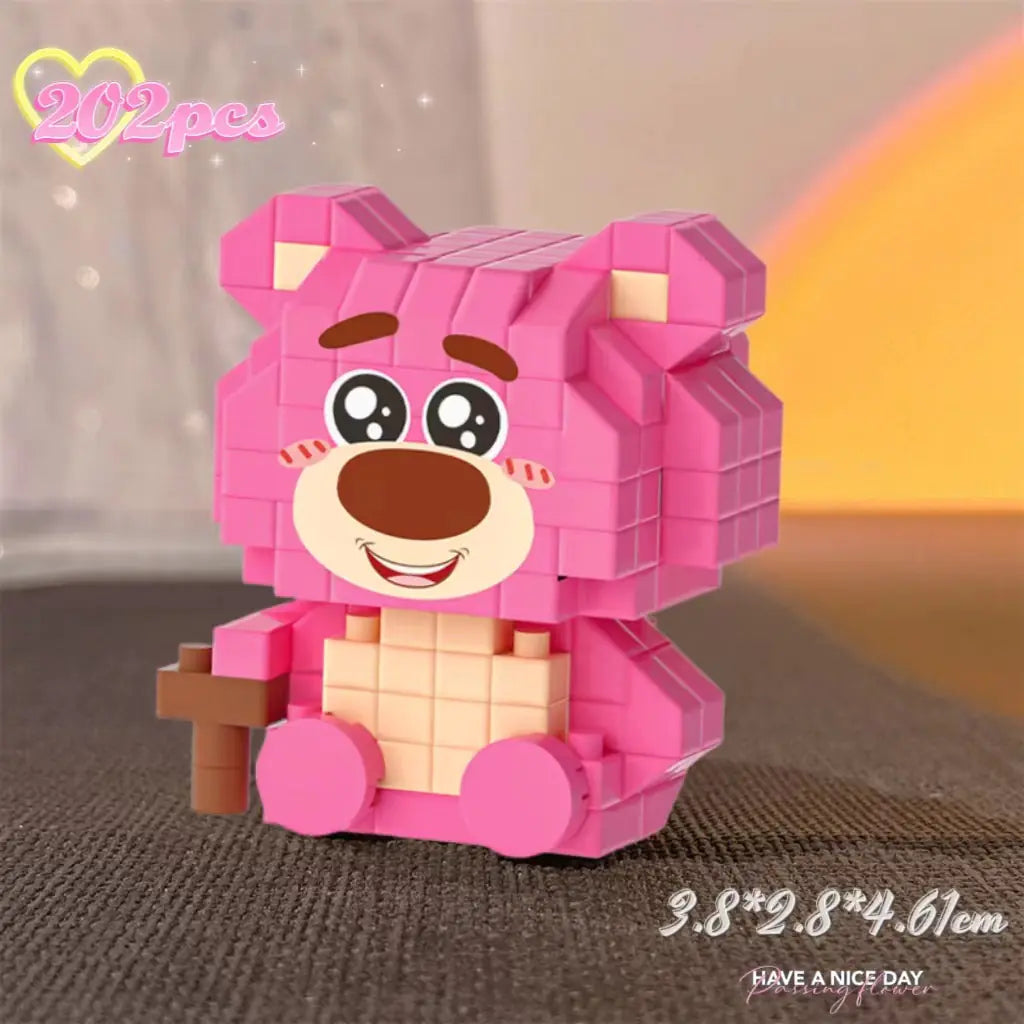 Space Panda Building Blocks for Kids