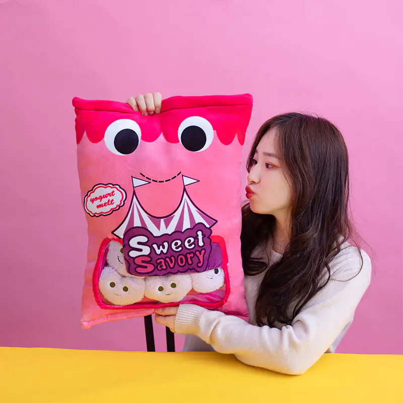 Snuggly Ringing Plush Play Pillow