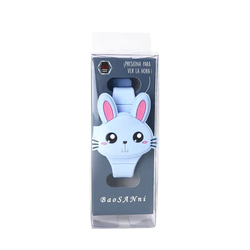 Cute Bunny LED Watch & Stationery Gift Set for Kids