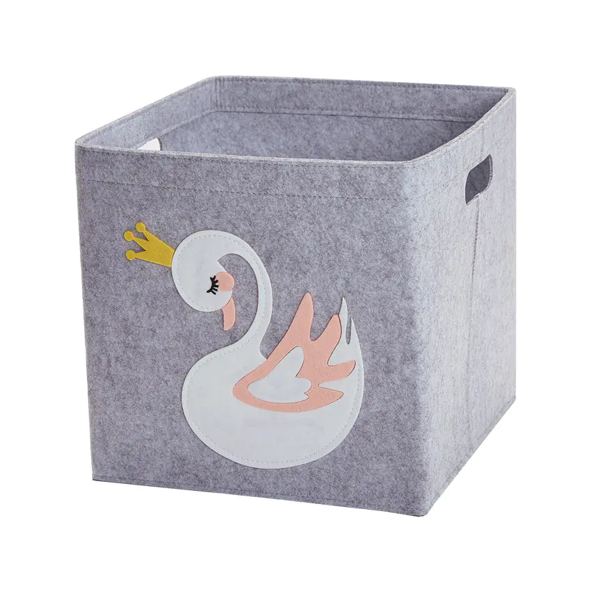Playful Felt Animal Toy Organizer