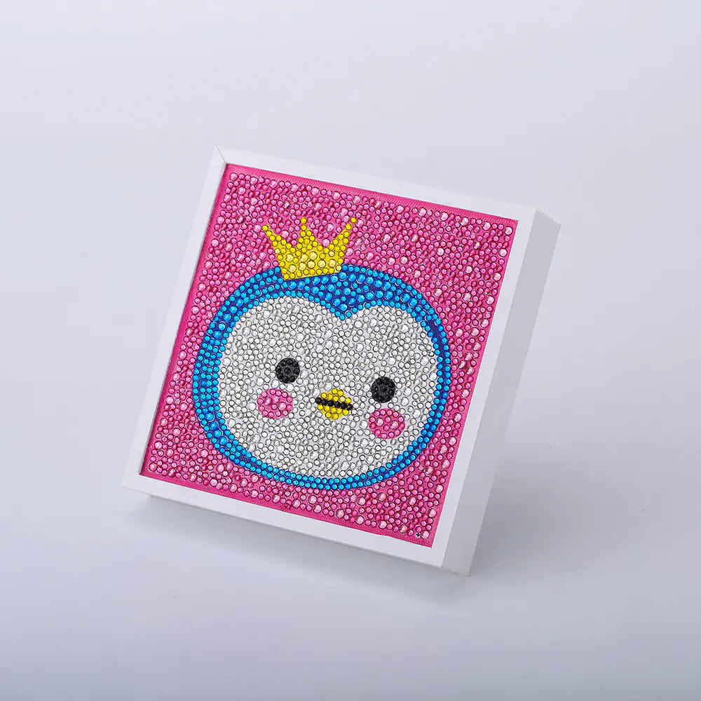 Cute Animal Diamond Art Kit – DIY Sparkle Canvas