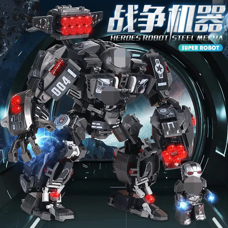Mech Hero Robot Building Toy Set