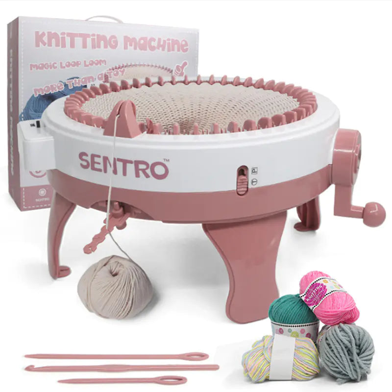 Sentro Knitting Machine for Kids – DIY Magic Loom Toy