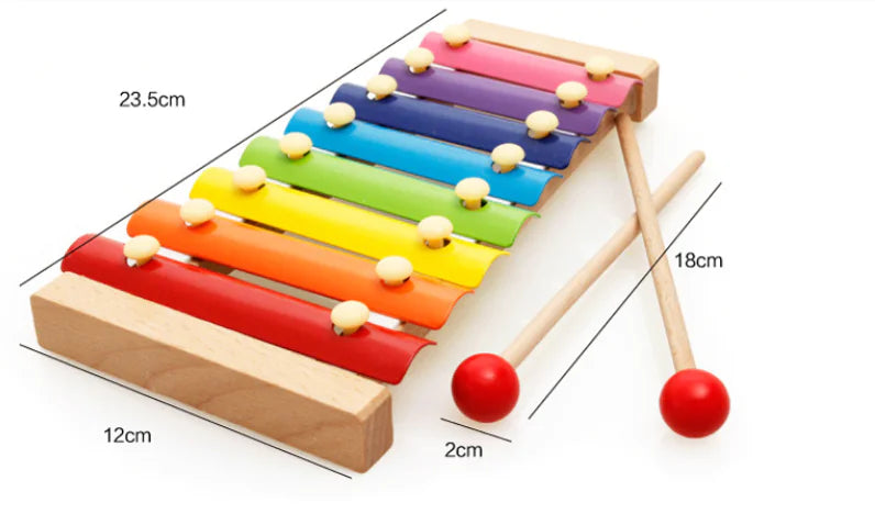 Children's Wooden Music Xylophone