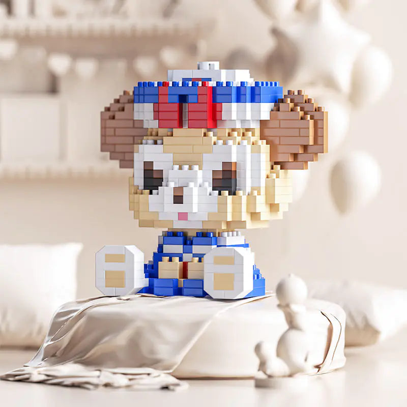 Space Panda Building Blocks for Kids