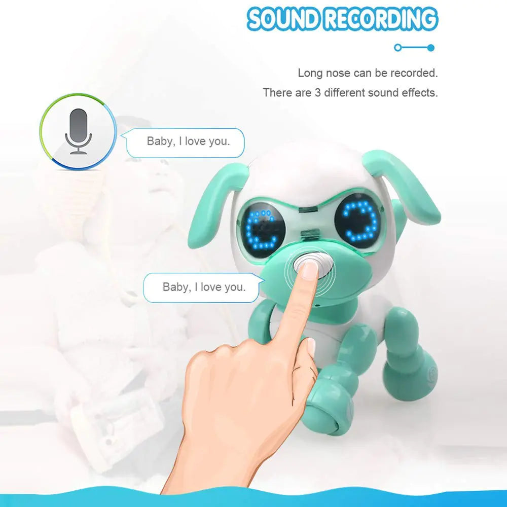 Mini Electronic Puppy Toy | Colorful Walking Robot Pet