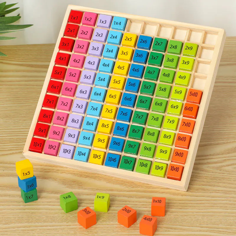 Math Master Wooden Multiplication Toy