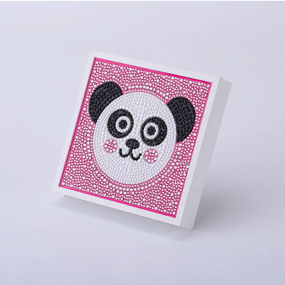 Cute Animal Diamond Art Kit – DIY Sparkle Canvas