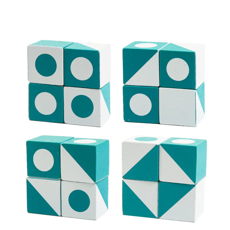 Creative Geometric Puzzle Cube for Kids