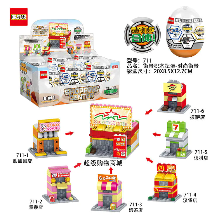 Dino Egg Constructor Kits for Kids