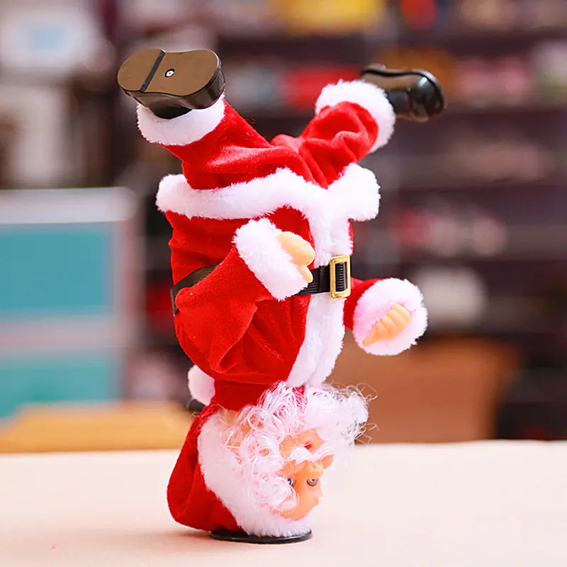 Playful Musical Dancing Santa Toy for Kids