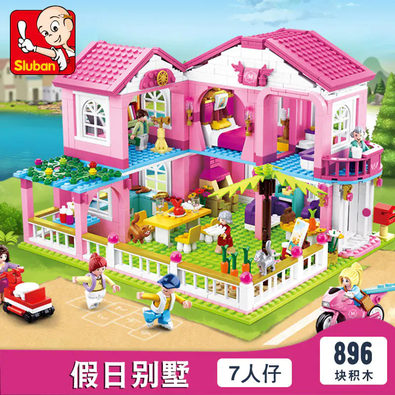 Enchanted Princess Villa Building Set