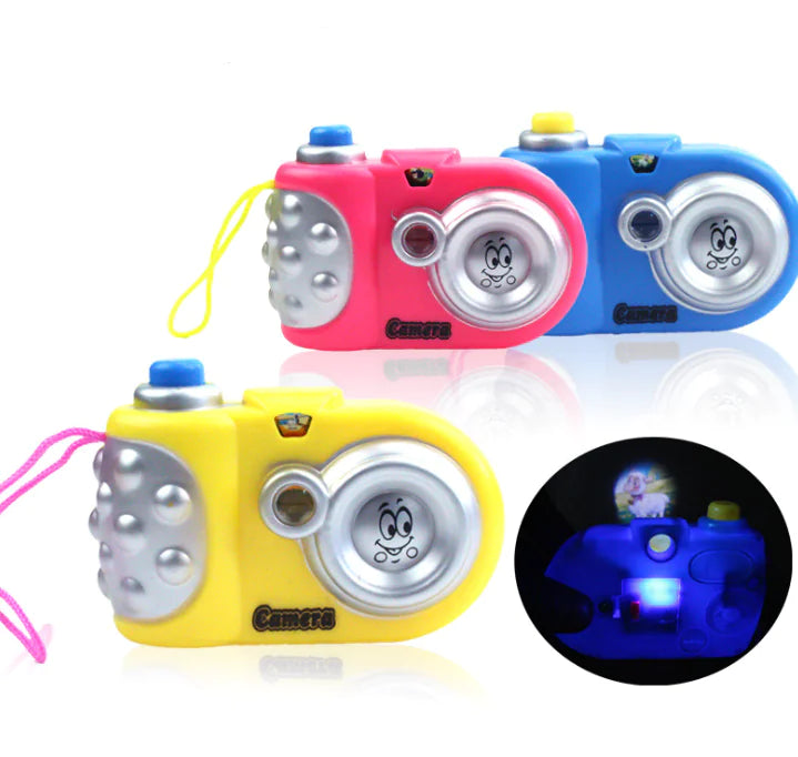 Cartoon Projection Camera Toy with Lights & Sounds