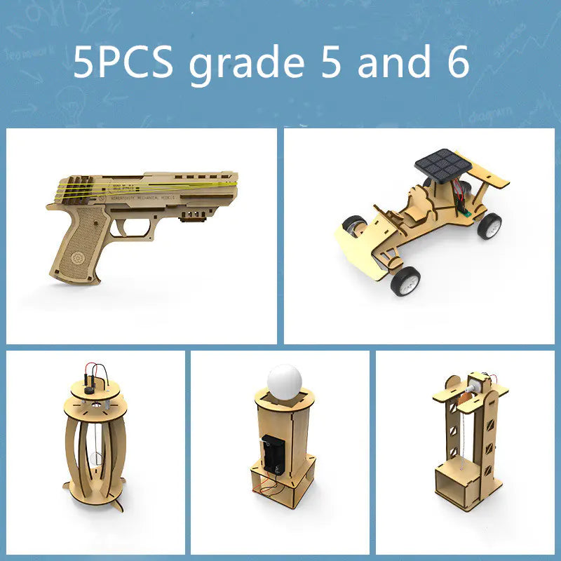 STEM DIY Wooden Science Model Kit for Kids