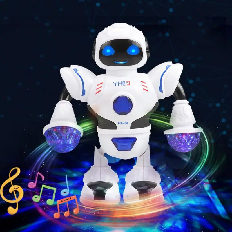 Dancing Robot Toy for Kids – Music & Lights Fun