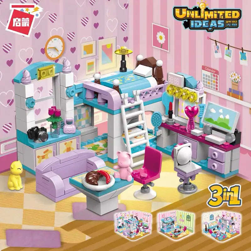 Enchanted Princess Villa Building Set