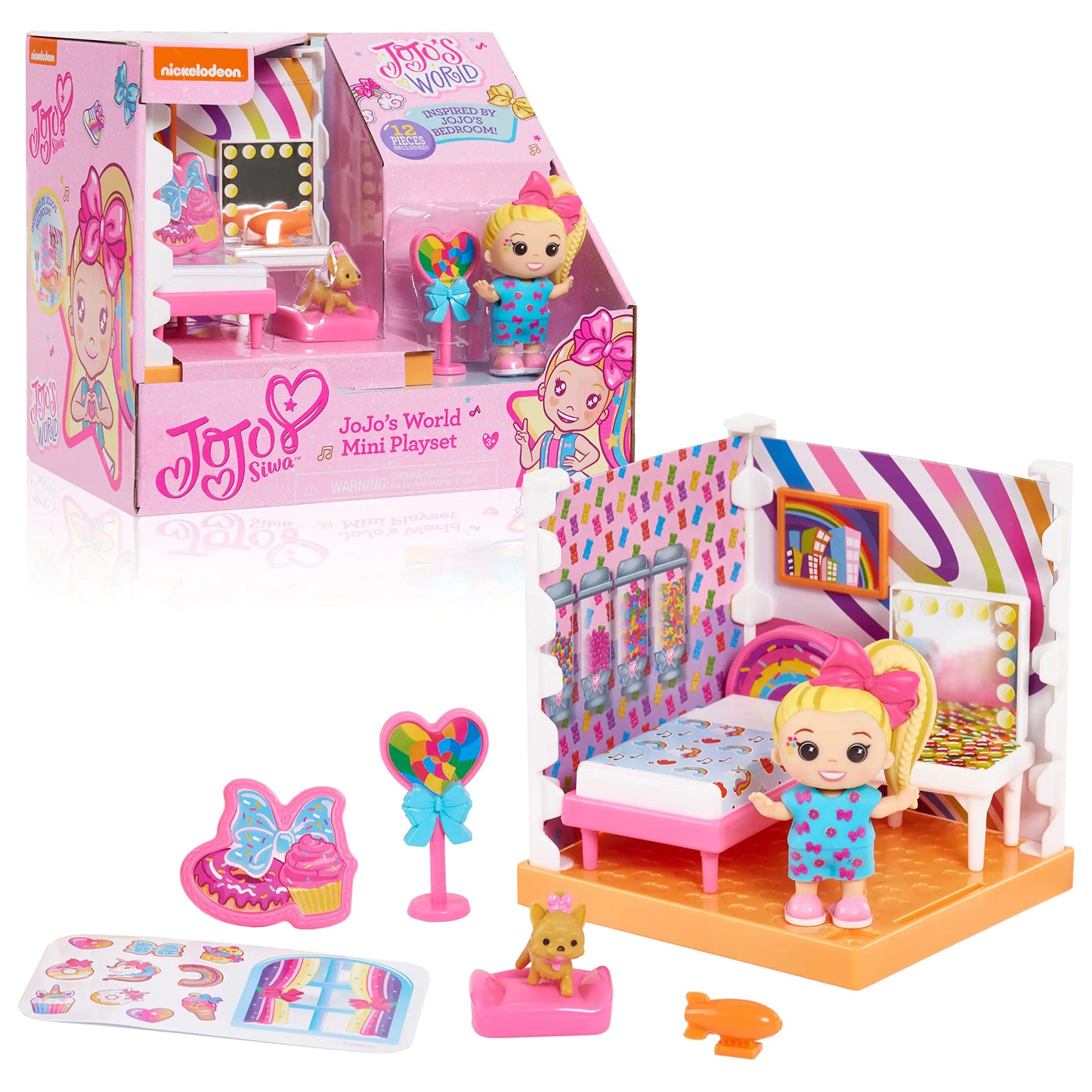 JoJo Siwa Bedroom Adventure Mini Playset