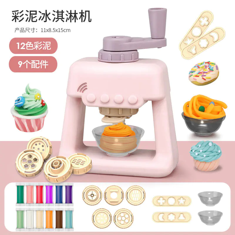 Colorful Clay Noodle Crafting Toy