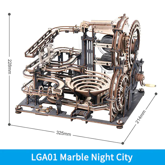 Urban Night Skyline Puzzle Kit for Kids