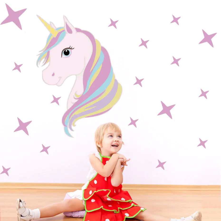 Magical Unicorn Room Decals